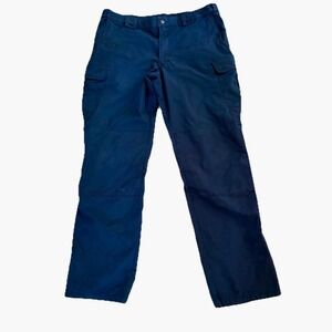 511 Tactical Stryke Cargo Pants 38x34 (36x32) Navy Blue Ripstop 74369 Law EMT
